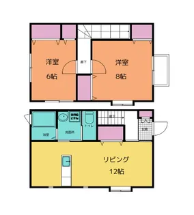 アプト正裕Aの間取り
