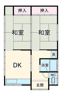 愛知県豊川市平井町東野地【一戸建】の間取り