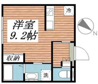 アイビー川越【1階】の間取り