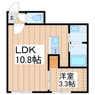 メゾン・ド・ラヴェール【1階】の間取り
