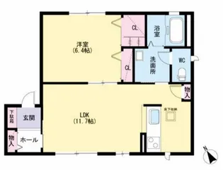 レガシーSHK【1階】の間取り