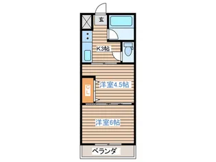 マ・メゾン【4階】の間取り