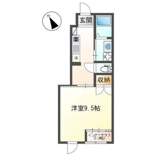 シャトー桃山の間取り