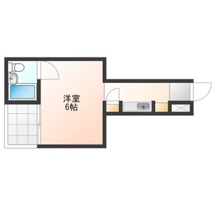 プリンスマンション中田【3階】の間取り