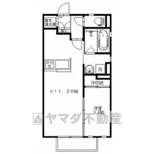 フォルネ(オール電化)【1階】の間取り