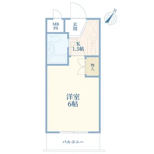 ダイホープラザ橋本【2階】の間取り