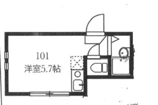 アーバンプレイス新大塚【1階】の間取り