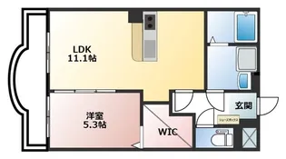 シンフォニー石坂II【1階】の間取り