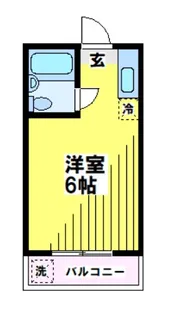 東京都世田谷区松原3【マンション】の間取り