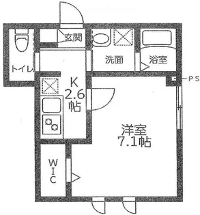 FRIEDEN HAUS八幡【1階】の間取り