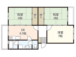 大塚西マンション【3階】の間取り