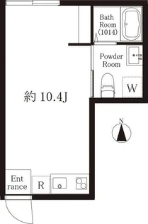 プリンセスライン高井戸【1階】の間取り