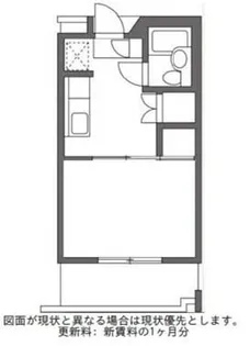1Kの間取り画像