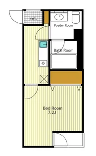 東京都品川区大井2【マンション】の間取り