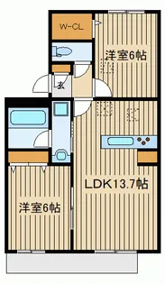 東京都練馬区桜台5【アパート】の間取り