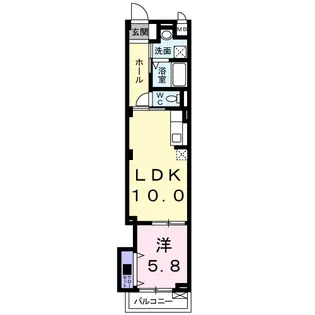 レジデンス東矢口【2階】の間取り