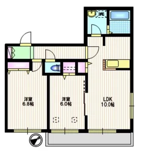 エクセルコート【2階】の間取り