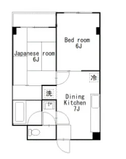 サンクレール【4階】の間取り
