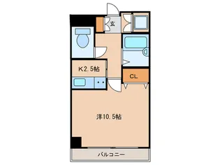 マンションマルセイユII【2階】の間取り