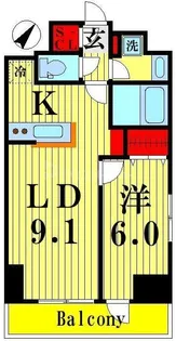 RELUXIA東向島【2階】の間取り
