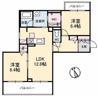 ファボーレ神田【3階】の間取り