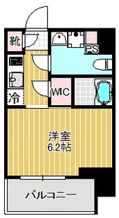 イプセ品川戸越【9階】の間取り