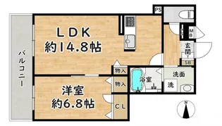 Vivre1(ビブレ1)【2階】の間取り