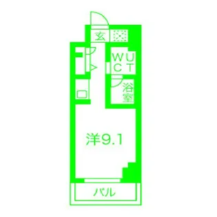 神奈川県横浜市神奈川区神奈川2【マンション】の間取り