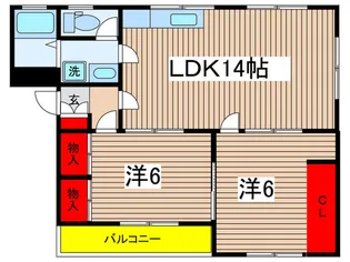 広島県広島市安佐南区大町東1【マンション】の間取り