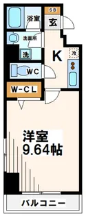 東京都府中市宮町1【マンション】の間取り