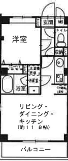 カーサ リゾ羽田【4階】の間取り