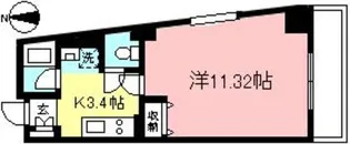 ガーデンパーク二の橋【3階】の間取り