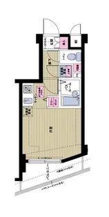 東京都目黒区柿の木坂1【マンション】の間取り