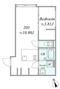 trias341【2階】の間取り