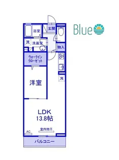 クレール.K【3階】の間取り