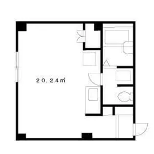 ダイヤモンドレジデンス西大島【1階】の間取り