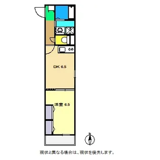 BEREO Ciel II【1階】の間取り