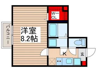 Casa Gracia FUJIMINO【1階】の間取り