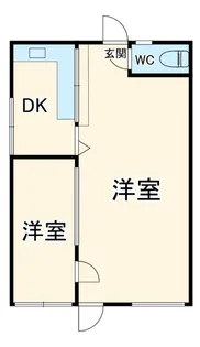シティハウスαA棟【1階】の間取り