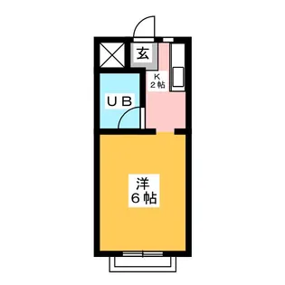 ひまわり名和【3階】の間取り