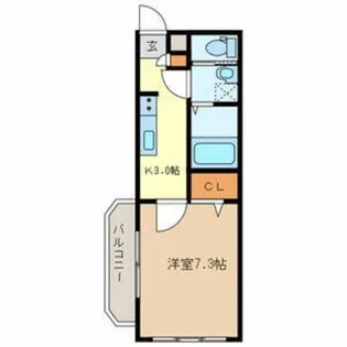 CASA YAMAYA【2階】の間取り