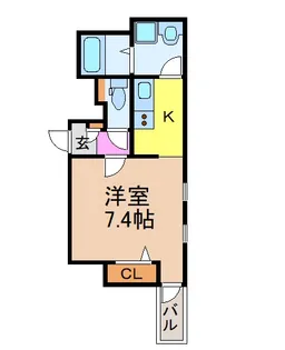 ミュゼ桜山【2階】の間取り