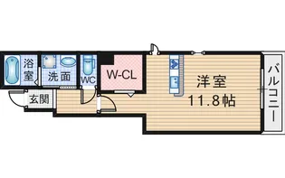グランリヴェール本町【1階】の間取り