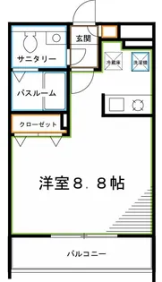 プロスパー下井草【2階】の間取り