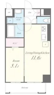 親水令和【7階】の間取り