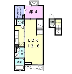 エスペランザ【4階】の間取り