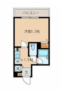 レジデンス新宿中落合【3階】の間取り