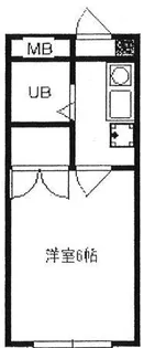 コーネル東大宮【2階】の間取り