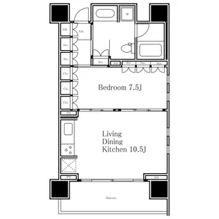 Mトリアノン【7階】の間取り