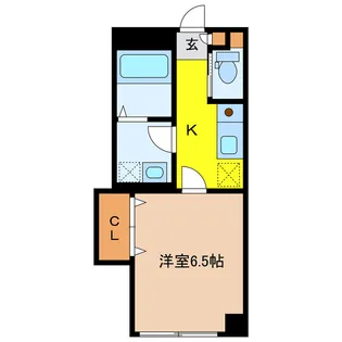 PLAZA東照宮【2階】の間取り